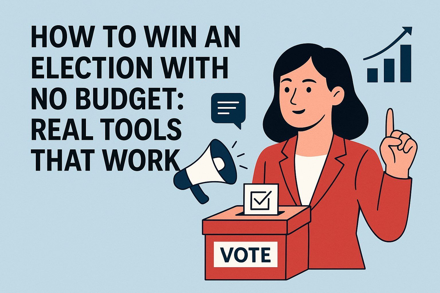 How to Win an Election With No Budget: Real Tools That Work