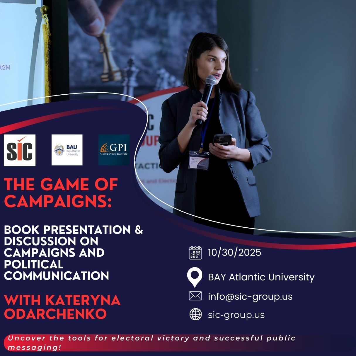 Event Announcement: The Game of Campaigns — Book Presentation & Discussion